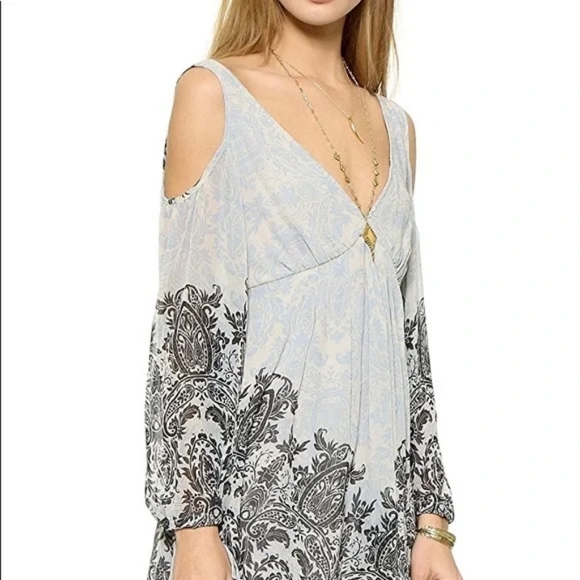 Free People Paisley Penny Lover Mini Dress - Picture 3 of 11